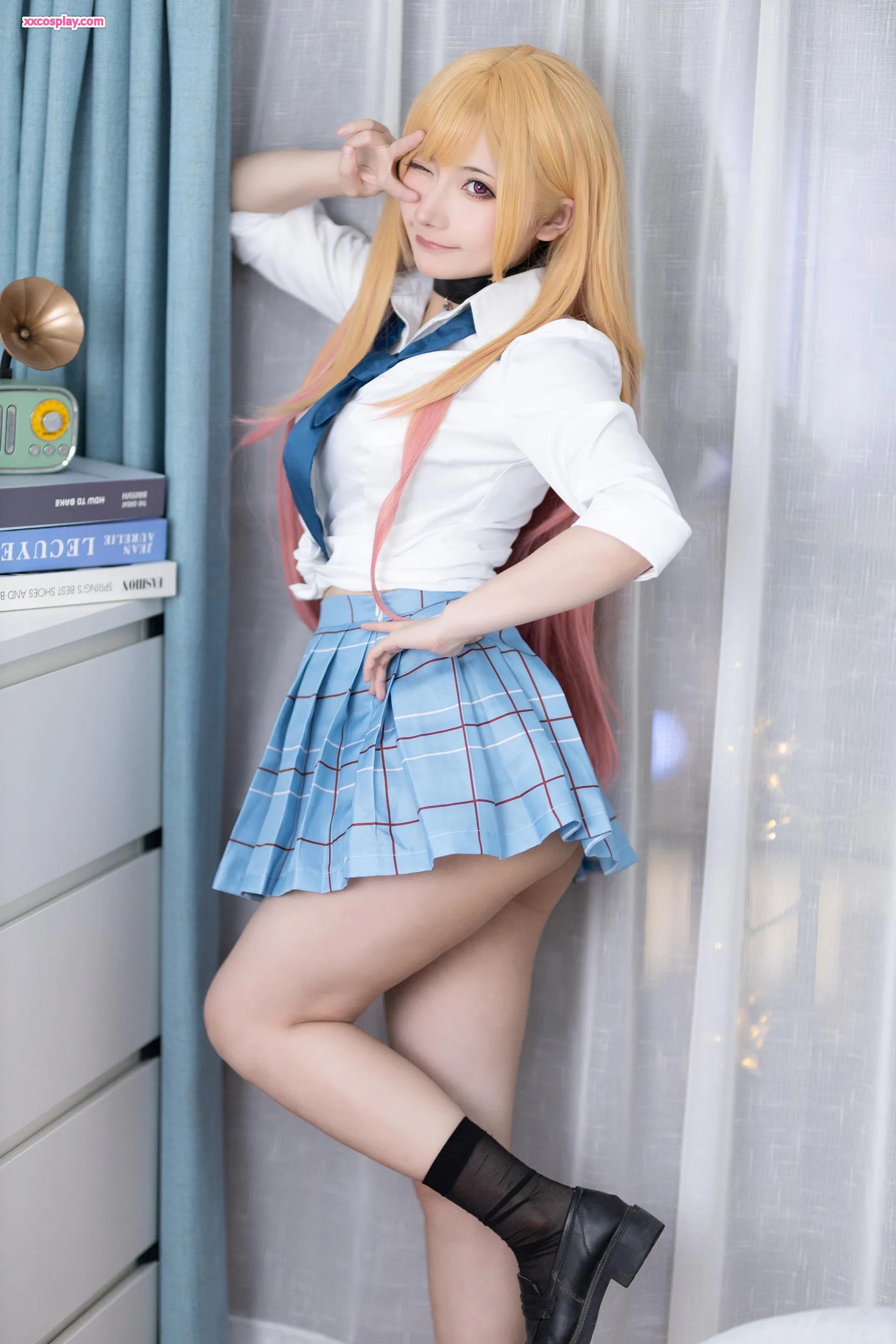 是三不是世w as Marin Kitagawa School Uniform